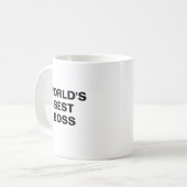 Meilleure Mug Boss du monde (Devant gauche)