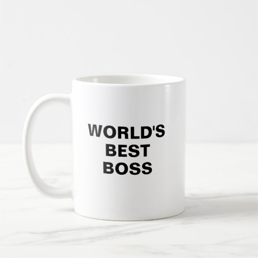 Meilleure Mug Boss du monde (Gauche)