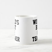 Meilleure Mug Cadeau Enseignant PE au monde (Centre)