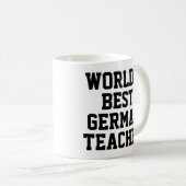 Meilleure Mug Cadeau Enseignant PE au monde (Devant droit)