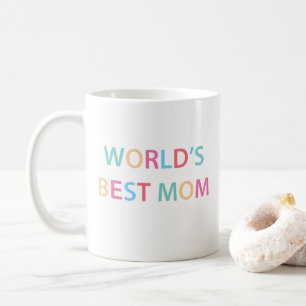 Meilleure Mug colorée maman du monde