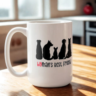 Meilleure Mug de Chien Ami de Femme