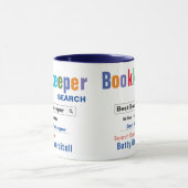 Meilleure Mug de gardien de livres sur mesure (Centre)