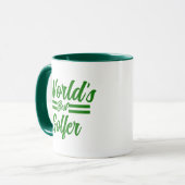 Meilleure Mug de Golfeur du monde - Cadeau de golf (Devant gauche)