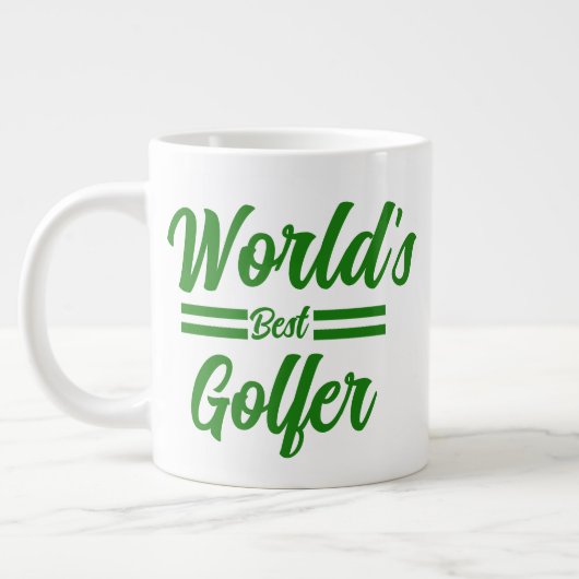 Meilleure Mug de papa golfeur du monde - Coupe de  (Gauche)