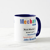 Meilleure Mug mécanique sur mesure amusante (Devant droit)