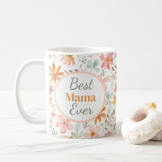 Meilleure Mug personnalisée (Avec donut)