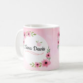 Meilleure Nana dans la tasse de fleur du monde (Devant gauche)