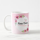 Meilleure Nana dans la tasse de fleur du monde (Gauche)