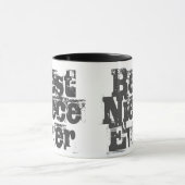 Meilleure nièce Jamais - Mug de café à deux tons (Centre)