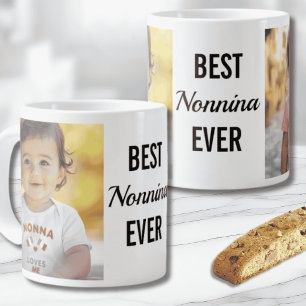 Meilleure Nonnina Jamais Mug avec Photos Personnal