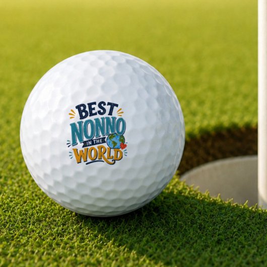 Meilleure Nonno du Monde Balle de Golf