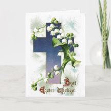 Meilleure Pâques souhaite la carte