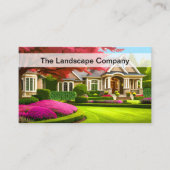 Meilleure pelouse Et Paysage Cartes de visite Nouv (Devant)