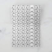 Meilleure Personnaliser Logo Texte plié Merci Cart (Intérieur)