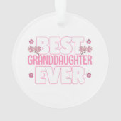 Meilleure Petite-fille jamais - Fleurs de cerisier (dos)