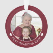 Meilleure photo de grand-mère au monde (devant)