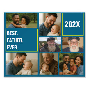 Meilleure photo de papa avec texte personnalisé