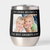 Meilleure photo personnalisée jamais grand-père No (Avant)