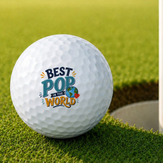 Meilleure Pop dans le Monde Balle de Golf