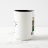 Meilleure Pop Pop Ever Mug, Photo Mug Personnalisé (Centre)