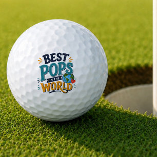 Meilleure Pops dans le Monde Balle de Golf