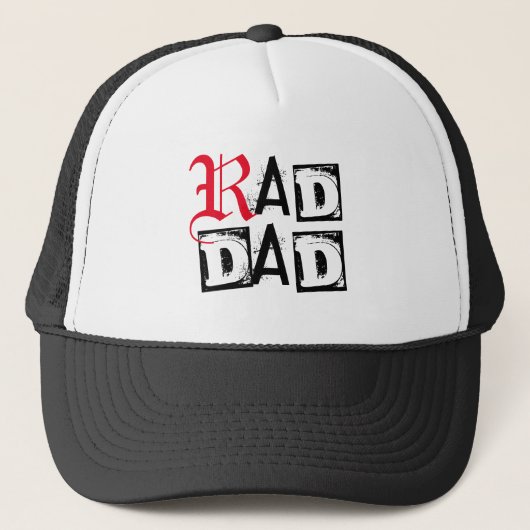 Meilleure rad Papa Jamais casquette Fête des pères (Devant)