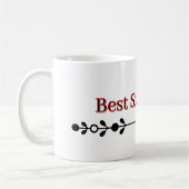Meilleure Sœur de Tous les Temps – Mug Cadeau (Gauche)