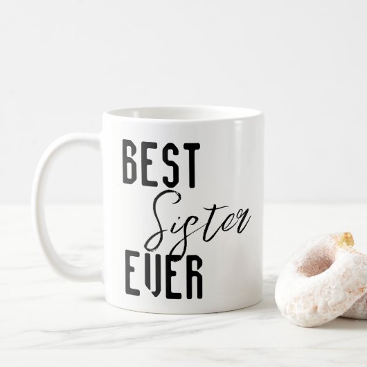 Meilleure sœur de tous les temps Mugs (Avec donut)