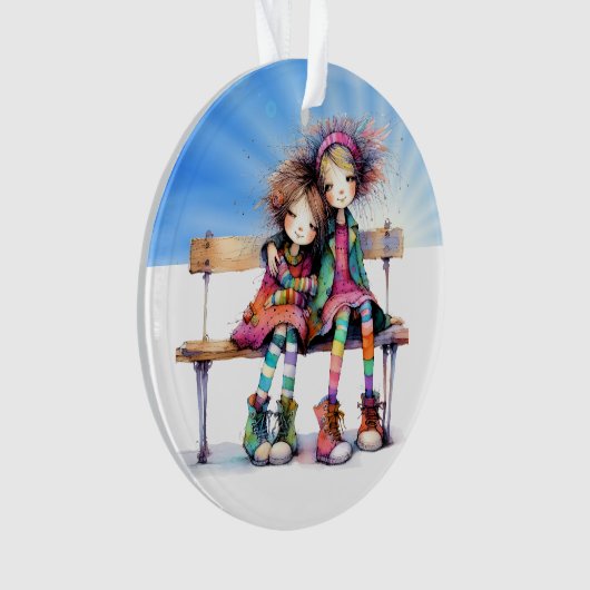 Meilleure soeur du monde / Ami / Relatif (devant)