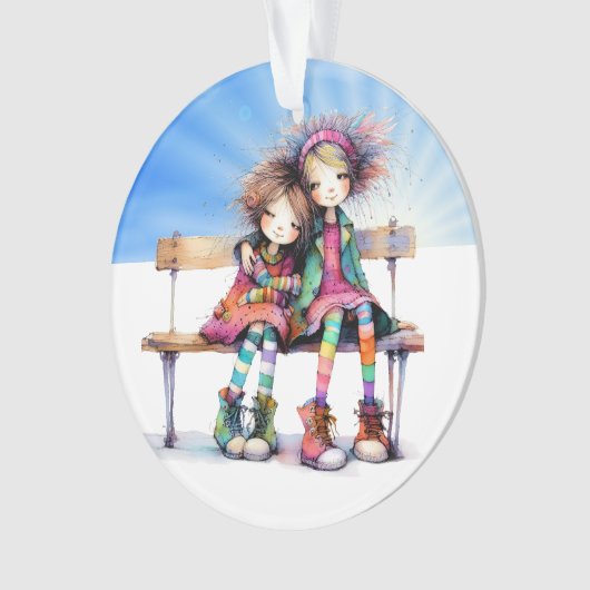 Meilleure soeur du monde / Ami / Relatif (devant)