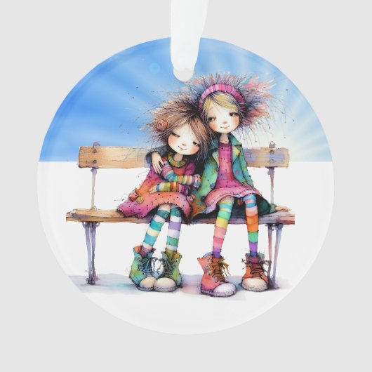 Meilleure soeur du monde / Ami / Relatif (devant)