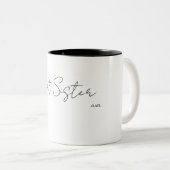 Meilleure Sœur – Mug de l'Amitié (Devant droit)