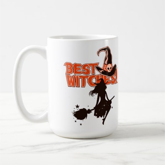 Meilleure sorcière Halloween Mug cadeau (Gauche)