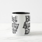 Meilleure Tante Jamais - Mug à deux tons (Centre)