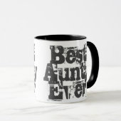 Meilleure Tante Jamais - Mug à deux tons (Devant droit)