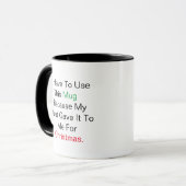 Meilleure tante Je dois utiliser cette tasse parce (Devant gauche)