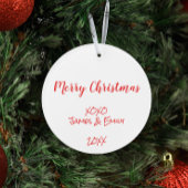 Meilleure Tante Oncle Jamais Arbre de Noël Photo