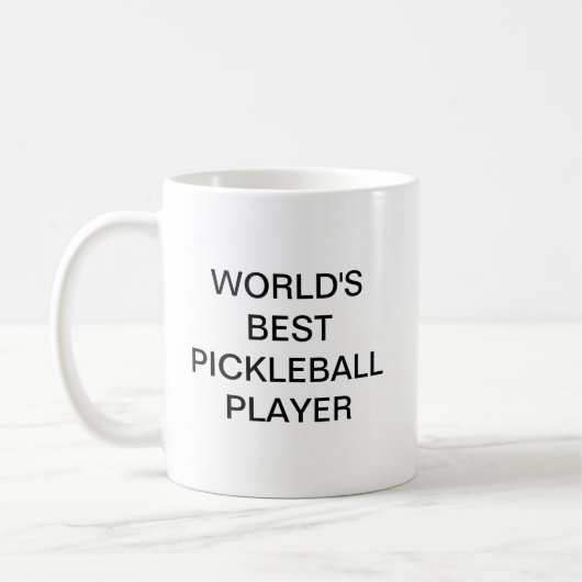 Meilleure tasse à café du joueur de Pickleball au  (Gauche)
