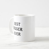 Meilleure tasse de café KISSER (Devant gauche)