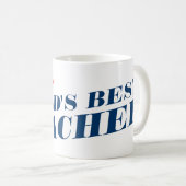 Meilleure tasse de maître dans le monde | Nom pers (Devant droit)
