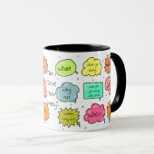 meilleure tasse faite sur commande des questions (Devant droit)