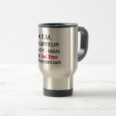 Meilleure tasse toujours heureuse drôle de voyage (Devant droit)