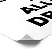 Meilleure vie à travers les réservoirs Poster amus (Coin)