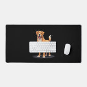 Meilleure vie avec T-shirt Dogo Canario Long Sleev (Clavier et souris)