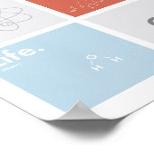 Meilleure vie grâce à la chimie Poster (Coin)