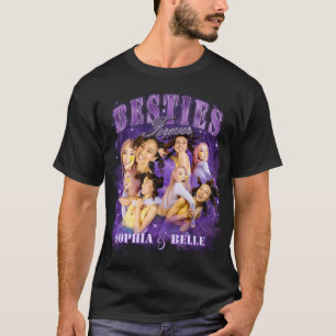 Meilleures Amies Rétro Bootleg Photos Rap T-Shirt