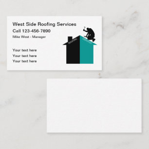 Meilleures Cartes de Visite de Service de Toiture