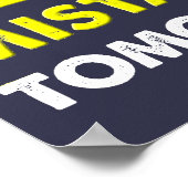 Meilleures erreurs Demain Drôle Poster Signe (Coin)