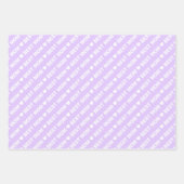 Meilleures feuilles de papier d'emballage blanc et (Devant)